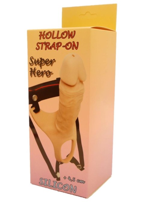 Proteza strap-on pusta przedłużająca penisa 24cm Proteza strap-on pusta przedłużająca penisa 24cm