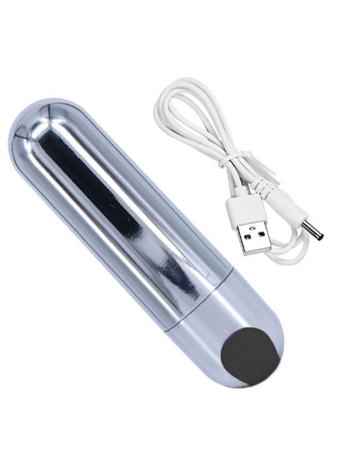 Dyskretny mini wibrator ładowany sex 10trybów 7cm Dyskretny mini wibrator ładowany sex 10trybów 7cm
