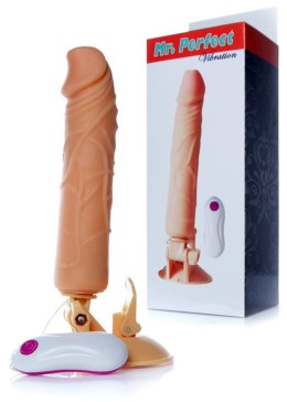 Dildo z przyssawką pilotem penis realistyczny 24cm