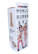 Dildo penis z pilotem na przyssawce cyberskóra 23