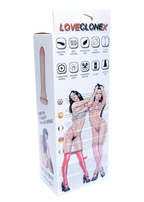 Naturalny realistyczny penis dildo cyberskóra 21cm Naturalny realistyczny penis dildo cyberskóra 21cm