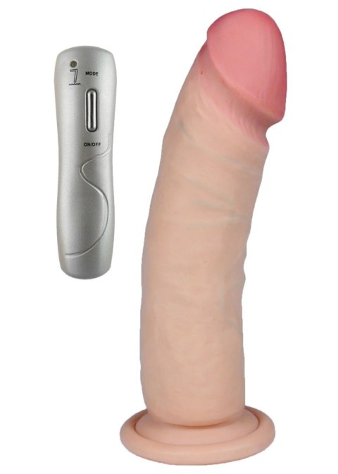 Realistyczny penis dildo z rotacją cyberskóra 20cm Realistyczny penis dildo z rotacją cyberskóra 20cm