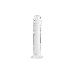 Dildo jak penis przyssawka przezroczyste sex 16cm