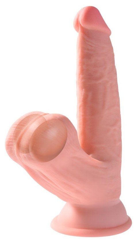 Realistyczne żylaste dildo z wielkimi jądrami 15cm Realistyczne żylaste dildo z wielkimi jądrami 15cm