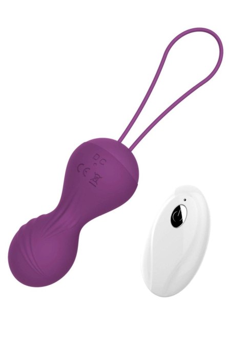 Jajeczko stymulujące kulki gejszy 10 trybów 8cm Jajeczko stymulujące kulki gejszy 10 trybów 8cm
