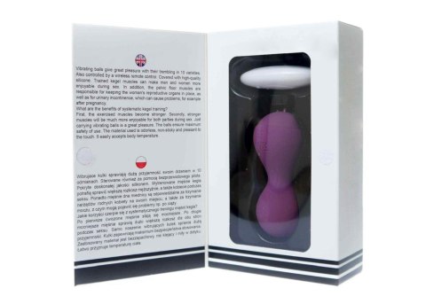 Jajeczko stymulujące kulki gejszy 10 trybów 8cm Jajeczko stymulujące kulki gejszy 10 trybów 8cm