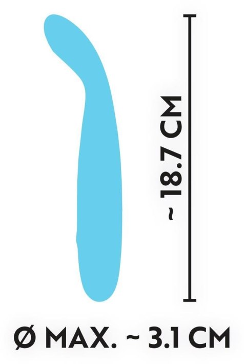 Wibrator masażer do punktu G nieduży 7 trybów 18cm Wibrator masażer do punktu G nieduży 7 trybów 18cm