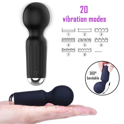 Mały mini masażer stymulator łechtaczki 11cm 20try Mały mini masażer stymulator łechtaczki 11cm 20try