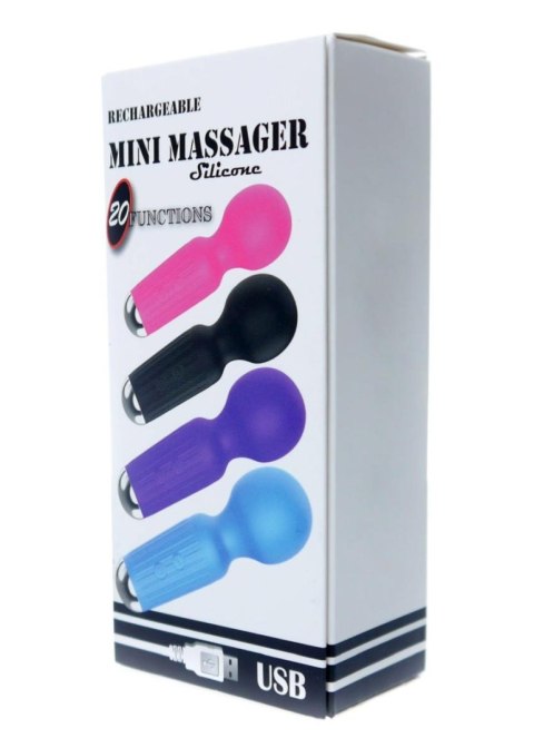 Mały mini masażer stymulator łechtaczki 11cm 20try Mały mini masażer stymulator łechtaczki 11cm 20try