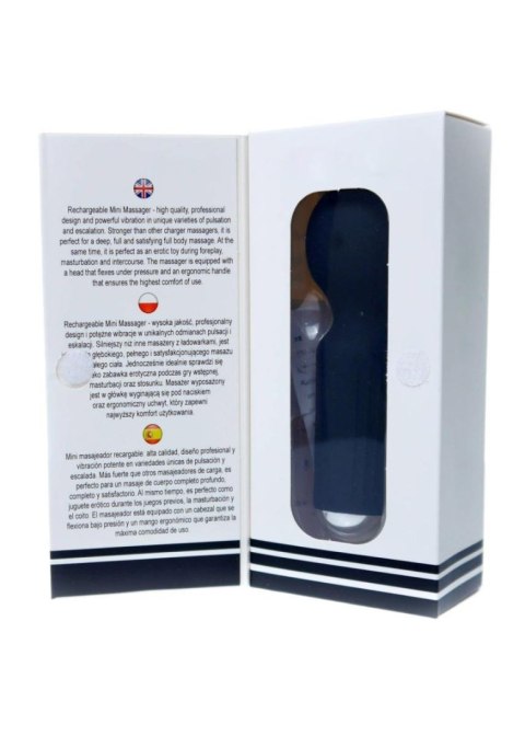 Mały mini masażer stymulator łechtaczki 11cm 20try Mały mini masażer stymulator łechtaczki 11cm 20try