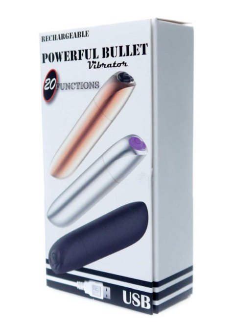 Wibrator podręczny klasyczny masażer 10cm 20 tryb Wibrator podręczny klasyczny masażer 10cm 20 tryb