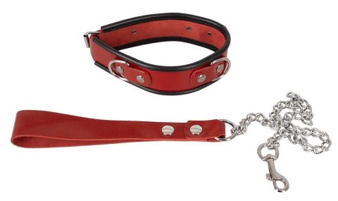 Leather Collar and Leash Leather Collar and Leash