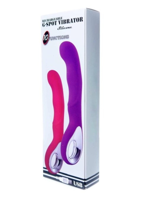 Wibrator do punktu g anatomiczny 20cm 10 trybów Wibrator do punktu g anatomiczny 20cm 10 trybów