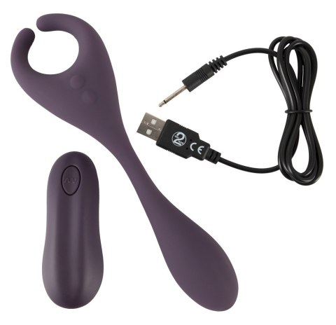Wibrator stymulator dla par analny waginalny 18cm Wibrator stymulator dla par analny waginalny 18cm