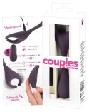 Wibrator stymulator dla par analny waginalny 18cm