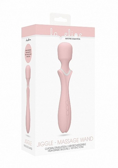 Loveline - Massage Wand - Jiggle - Pink Loveline - Massage Wand - Jiggle - Pink