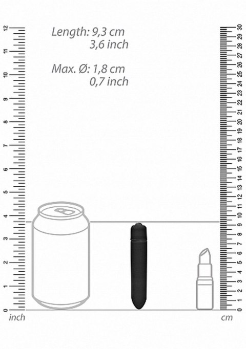 Mini wibrator mały masażer bullet pocisk sex 9cm Mini wibrator mały masażer bullet pocisk sex 9cm