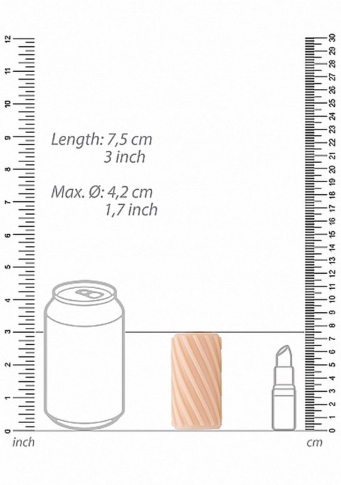 Self Lubrication Pocket Masturbator - Flesh Self Lubrication Pocket Masturbator - Flesh