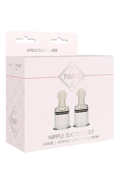 Nipple Suction Set Large - Transparent Nipple Suction Set Large - Transparent