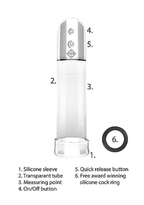 Automatic Luv Pump - Transparent Automatic Luv Pump - Transparent