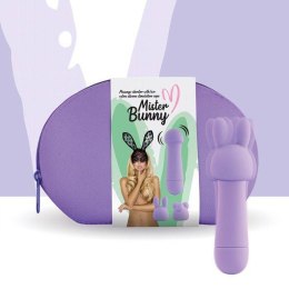 FeelzToys - Mister Bunny Massage Vibrator met 2 Dopjes Paars