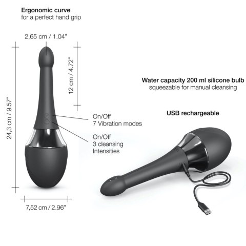 Gruszka analna wibrująca dorcel douche mate pro Gruszka analna wibrująca dorcel douche mate pro