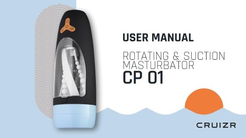 CRUIZR-CP01Rotating And Sucking Automatic Masturbator With Adapter CRUIZR-CP01Rotating And Sucking Automatic Masturbator With Adapter