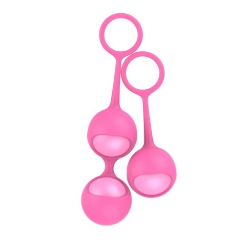 Kulki-Funballs Allison-Duo Kegel Balls Slicone Pink Kulki-Funballs Allison-Duo Kegel Balls Slicone Pink