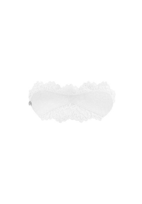 Bielizna-Amor Blanco maska na oczy biała O/S Bielizna-Amor Blanco maska na oczy biała O/S