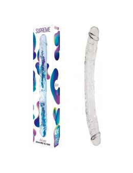 Długie podwójne dildo do sexu lesbijskiego 38,5 cm