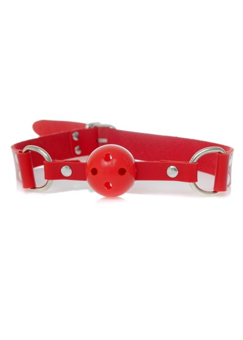 Knebel kulka oddychający bezpieczny BDSM bondage Knebel kulka oddychający bezpieczny BDSM bondage