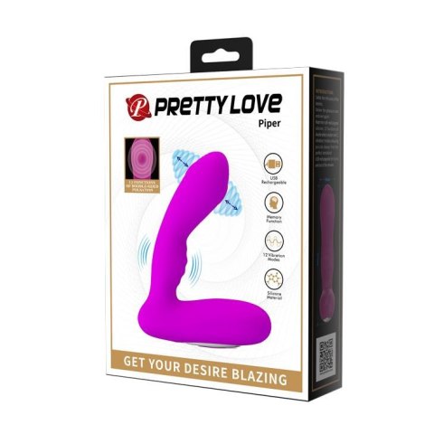 PRETTY LOVE -Piper, 12 vibration functions 12 pulse wave settings PRETTY LOVE -Piper, 12 vibration functions 12 pulse wave settings