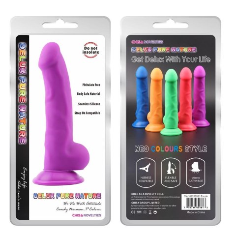 Dildo realistyczne penis naturalne przyssawka 21cm Dildo realistyczne penis naturalne przyssawka 21cm