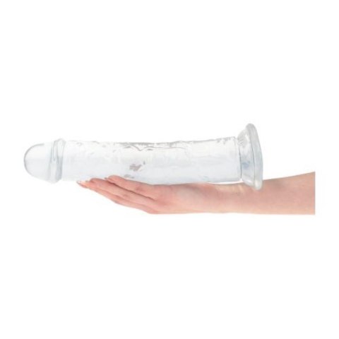 Ogromne dildo przezroczyste z przyssawką 32 cm Ogromne dildo przezroczyste z przyssawką 32 cm
