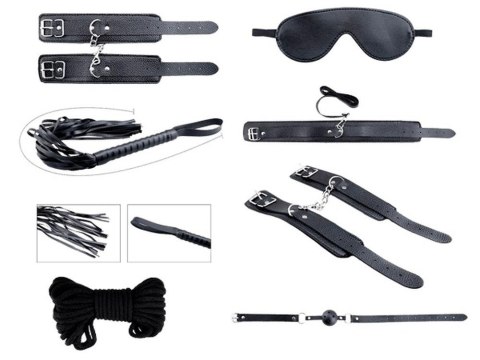 Secret Desires Black BDSM Kit 8pcs Secret Desires Black BDSM Kit 8pcs