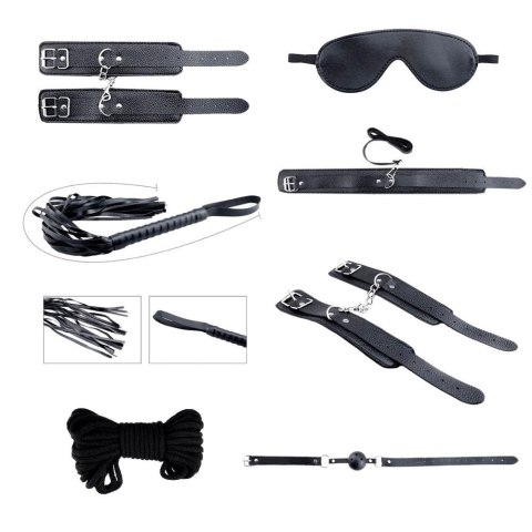 Secret Desires Black BDSM Kit 8pcs Secret Desires Black BDSM Kit 8pcs
