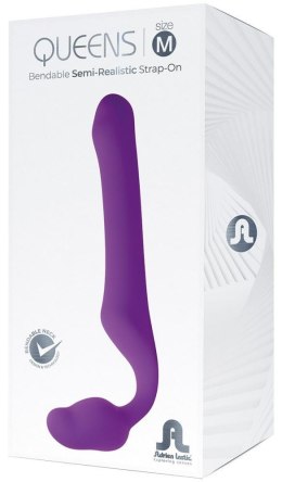 Strap On dildo bez paska z miękkiego silikonu 20cm