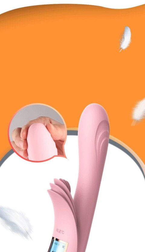 Wibrator królik wielofunkcyjny podgrzewany 10 tryb Wibrator królik wielofunkcyjny podgrzewany 10 tryb
