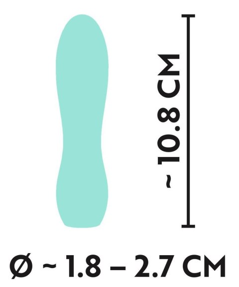 Cuties Mini Vibrator Green 3.G Cuties Mini Vibrator Green 3.G