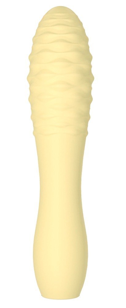 Cuties Mini Vibrator Yellow3.G Cuties Mini Vibrator Yellow3.G