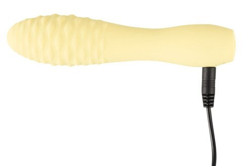 Cuties Mini Vibrator Yellow3.G Cuties Mini Vibrator Yellow3.G