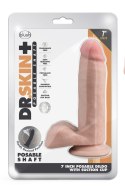 Duży miękki realistyczny penis z przyssawką 17 cm