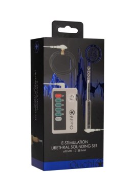 E-stim Urethral Sounding Set - Small - Silver