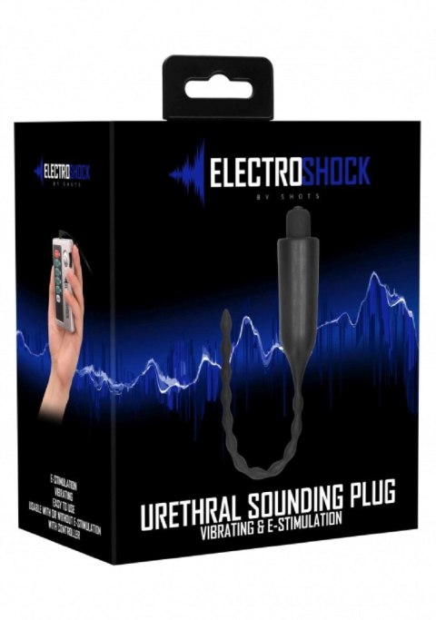 Elektrostymulator BDSM Vibrating Urethral Sounding - Black Elektrostymulator BDSM Vibrating Urethral Sounding - Black