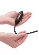 Elektrostymulator BDSM Vibrating Urethral Sounding - Black