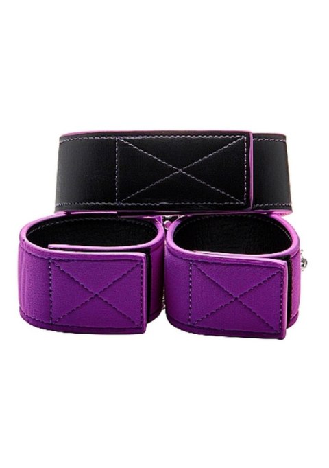Reversible Collar and Wrist Cuffs - Purple Reversible Collar and Wrist Cuffs - Purple