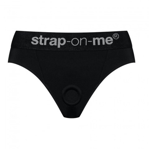 Czarne sexowne majtki push up strap-on uprząż S Czarne sexowne majtki push up strap-on uprząż S