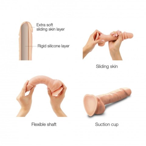 Realistyczne dildo sliding skin vanilla m Realistyczne dildo sliding skin vanilla m
