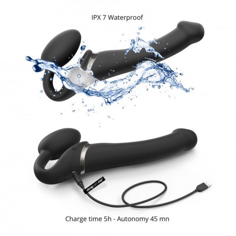 Strap-on z podwójną stymulacją punktu G i wibracją Strap-on z podwójną stymulacją punktu G i wibracją