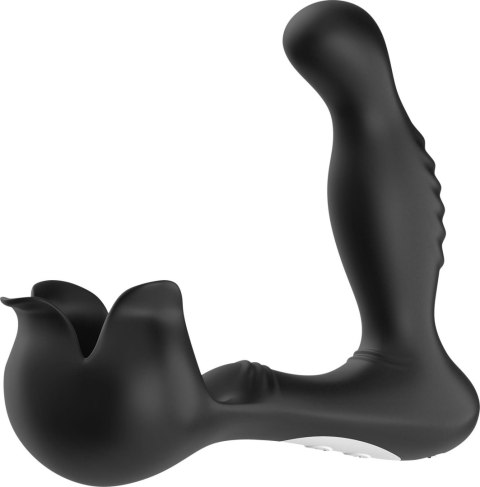 Wibrujący masażer prostaty jąder 2*9 trybów 15cm Wibrujący masażer prostaty jąder 2*9 trybów 15cm
